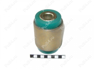Lower lateral arm silent block, front suspension (body, pressed-in), Código de product 4-06-19621, Poliuretano, Imagen №1