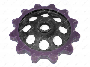 ATV "Los" Driving sprocket-wheel (restoration), Código de product 90-00-427, Poliuretano, PU54/K87/púrpura, Imagen №1