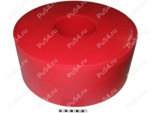Wheel (restoration), Código de product 33-01-852, Poliuretano, PU54/K65/rojo, Imagen №1
