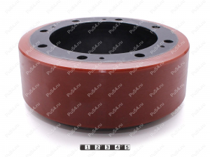 Колесо D213 x d186 x H83 мм (восстановление), Código de product 333-01-1167, Poliuretano, PU54Q/E92/коричневый, Imagen №2