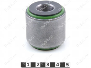 Buje del amortiguador de suspensión trasera, Código de product 7-06-3961, Poliuretano, PU54/M80/verde, Imagen №1
