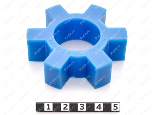 Piñón de acoplamiento elástico 65*30*20, Código de product 33-01-1049, Poliuretano, PU54/M87/azul, Imagen №1