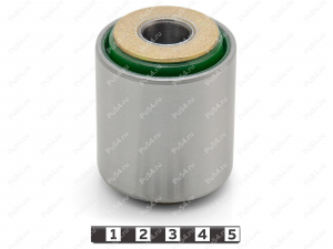 Tie bars silent block, rear suspension., Código de product 1-06-1401, Poliuretano, PU54/M80/зеленый, Imagen №1