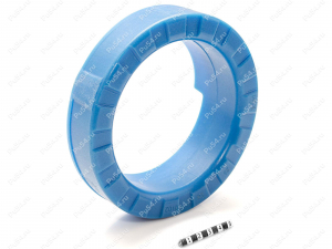 Spring spacer, rear suspension (lift +20 mm), Código de product 26-12-0102, Poliuretano, PU54i/K90/синий, Imagen №2