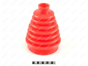 CV-joint dust boot (outer), rear suspension, Código de product 25-05-001, Poliuretano, PU54/E72/черный, Imagen №3
