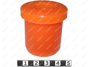 Buje del muelle, Código de product 0-10-235, Poliuretano, PU54/M80/verde, Imagen №3