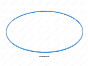 Кольцо полиуретановое _ 2 325.05*318.75*4, Código de product 33-78-334, Poliuretano, PU54/M87/синий, Imagen №1