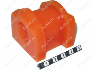 Stabilizer bushing, front suspension, Código de product 29-01-2692, Poliuretano, PU54i/K72/темно-оранжевый, Imagen №1