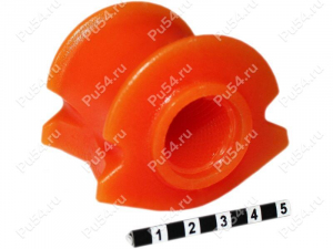 Stabilizer bushing, front suspension, ID=21.7 mm, Código de product 29-01-496, Poliuretano, Imagen №1