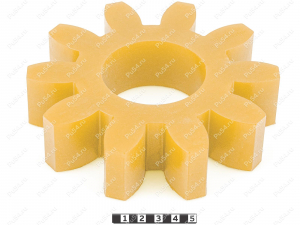 Sprocket, Código de product 33-01-905, Poliuretano, PU54/M95/желтый, Imagen №4