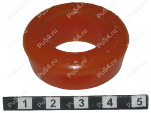 Panhard rod bushing, rear suspension, Código de product 1-11-1404, Poliuretano, PU54i/K72/темно-оранжевый, Imagen №1