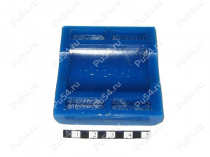 Torsion bearing cushion, front suspension, Código de product 11-12-163, Poliuretano, PU54i/K87/синий, Imagen №1