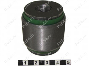 Low rear control arm silent block, rear suspension (hub), pressed-in, Código de product 4-06-3401, Poliuretano, Imagen №1