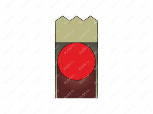 Уплотнение поршня 50x39x4.2 аналог Е15М-050/5 ЭЛКОНТ, Código de product 70-08-611501, Poliuretano, Фторопласт Ф4К20 + PU87*M, Imagen №1