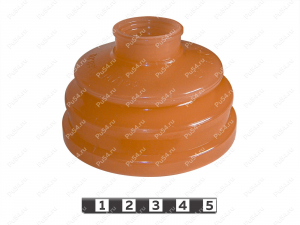 Cardan shaft dust boot, Código de product 3-05-013, Poliuretano, Imagen №1