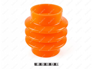 Сильфон D 95 x d 60 x H 106, Código de product 35-05-006, Poliuretano, PU54/M72/оранжевый, Imagen №1