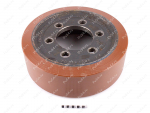 Колесо D 230 х d 185 х H 75 мм (восстановление), Código de product 333-01-1069, Poliuretano, PU54Q/E90/коричневый, Imagen №1