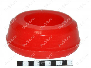 Pangard rod bushing, rear suspension, Código de product 1-11-693, Poliuretano, PU54i/K72/темно-оранжевый, Imagen №1