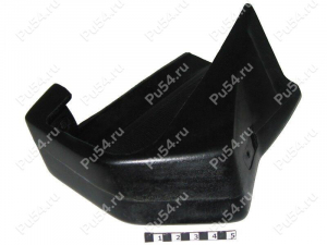 Threshold scuff plate (right, front), Código de product 11-17-002, Poliuretano, PU54/M87/negro, Imagen №1