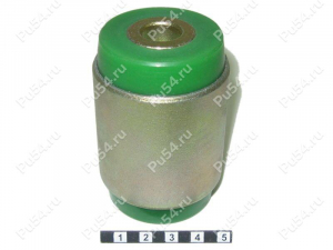Contorl arm silent block, front suspension (pressed-in), Código de product 4-06-4221, Poliuretano, Imagen №1