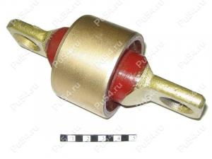 Trailing arm silent block, rear suspension, Código de product 4-06-602, Poliuretano, Imagen №1
