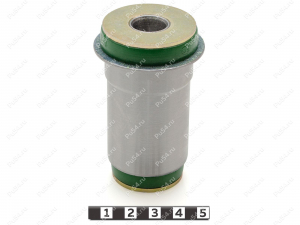 Сайлентблок нижнего рычага передней подвески запрессованный, Código de product 1-06-0201, Poliuretano, PU54/M80/зеленый, Imagen №2