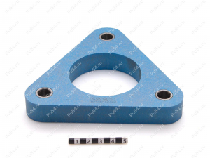 Front shock absorber strut spacer, 20 mm, Código de product 17-12-7292, Poliuretano, Полипропилен без втулок синий, Imagen №4