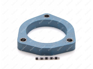 Front shock absorber strut spacer (lift+ 20 mm), Código de product 2-12-1152, Poliuretano, Полипропилен со втулками синий, Imagen №3