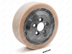 Колесо D 230 x d 184 x H 75 (восстановление), Código de product 333-01-1002, Poliuretano, PU54/K92/бежевый, Imagen №1