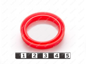Манжета штока 32x42x6,5/7, Código de product 70-00-000014, Poliuretano, PU54/M92/красный, Imagen №3