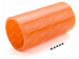 Втулка D 96 x d 82 x H 180, Código de product 33-01-1408, Poliuretano, PU54/M72/оранжевый, Imagen №3