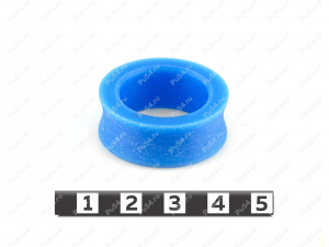 Panhard rod bushing, front suspension (mid), Código de product 1-11-1405, Poliuretano, PU54/M87/синий, Imagen №1