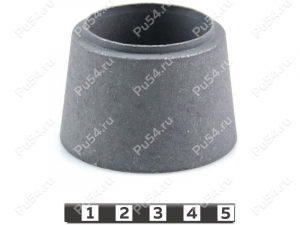 Cono para presionar en silent blocks (agujero en la palanca 43 mm), Código de product 0-60-041, Poliuretano, Imagen №1