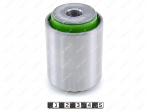 Buje delantero, brazo inferior de suspensión trasera, presionado, Código de product 10-06-1901, Poliuretano, PU54/M80/verde, Imagen №1
