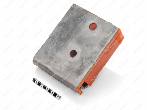Engine mount (restoration), Código de product 50-12-024, Poliuretano, PU54/M71/naranja, Imagen №2