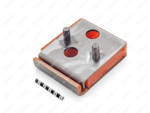 Engine mount (restoration), Código de product 50-12-024, Poliuretano, PU54/M71/naranja, Imagen №1