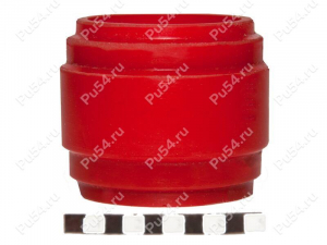 Lower control arm rear silent block, front suspension, Código de product 4-08-1393, Poliuretano, Imagen №1
