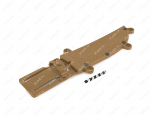 Vaina de poliuretano para hoja de hasta 160 mm con orificios de montaje, Código de product 33-17-026, Poliuretano, PU54/M71/negro, Imagen №10