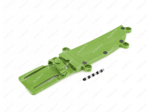 Vaina de poliuretano para hoja de hasta 160 mm con orificios de montaje, Código de product 33-17-026, Poliuretano, PU54/M71/negro, Imagen №11