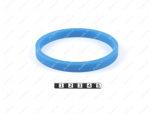 Кольцо уплотнительное 102*92*11, Código de product 33-78-094, Poliuretano, PU54/M87/синий, Imagen №1