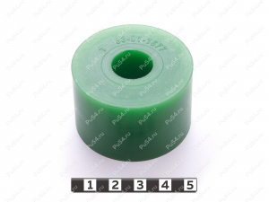 Втулка D50 x d15 x H32, Código de product 33-01-1677, Poliuretano, PU54/M80/зеленый, Imagen №1