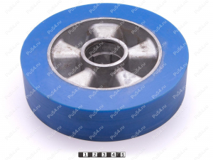 Колесо D 200 х d 140 х H 50 (восстановление), Código de product 333-01-1150, Poliuretano, PU54/M87/синий, Imagen №1