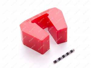 Элемент муфты аналог MMS 400, Código de product 33-01-1787, Poliuretano, PU54/M92/красный, Imagen №1