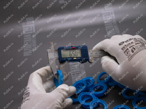 Грязесъемник K27 25,46х34,72х28,72х5,45х6,7 аналог K27-025/1 PU KASTAS, Código de product 70-02-011-1, Poliuretano, PU54/M87/синий, Imagen №3