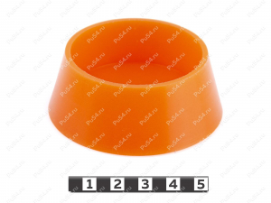 Tapón de manguito 50 D 67,4 x H 25, Código de product 33-01-1228, Poliuretano, PU54/M72/оранжевый, Imagen №1