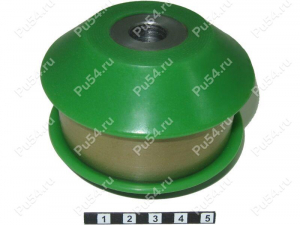 Lower control arm silnet block, front suspension (sectional), Código de product 7-16-2125, Poliuretano, Imagen №1