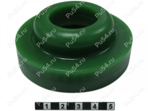 Spring spacer, rear suspension (lift +20 mm), Código de product 4-12-0262, Poliuretano, PW54/K80/светло-зеленый, Imagen №1