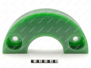 Демпфер 175*75*30, Código de product 33-01-1351, Poliuretano, PU54/M80/зеленый, Imagen №1