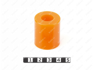 Втулка D 28 x d 13,7 x H 32,5, Código de product 33-01-1292, Poliuretano, PU54/M72/оранжевый, Imagen №1