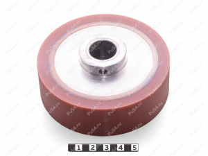 Ролик D98 x d82 x H30 (восстановление), Código de product 333-01-1215, Poliuretano, PU54Q/E72коричневый, Imagen №2